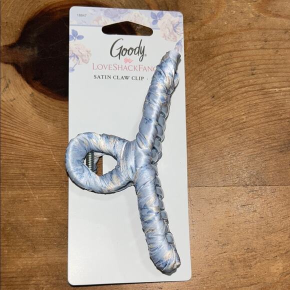 Goody LoveShackFancy Satin Claw Clip Everblooming Rosette - Picture 2 of 5